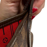 Louis Vuitton "Neverfull MM Damier Ebene" Tote Bag