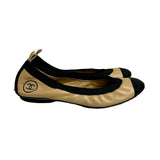 Chanel Cap Toe Leather Flats - Size 37