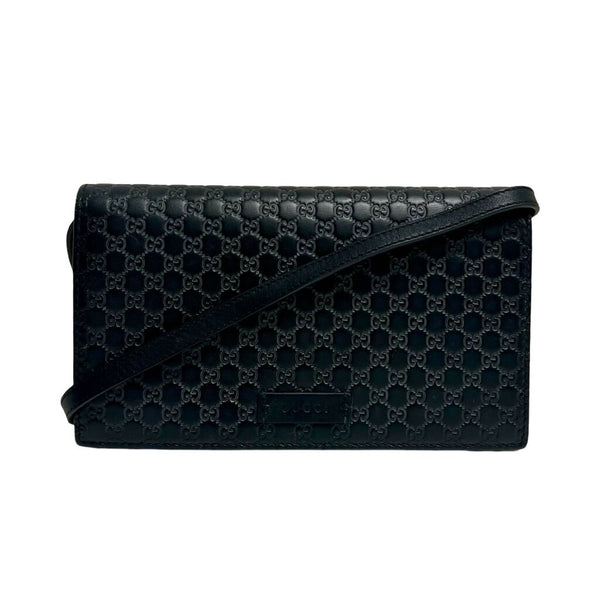 Gucci "Microguccissima" Wallet With Strap