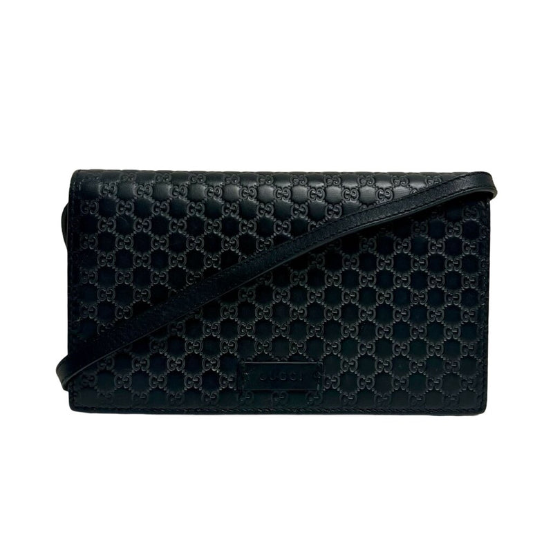 Gucci "Microguccissima" Wallet With Strap