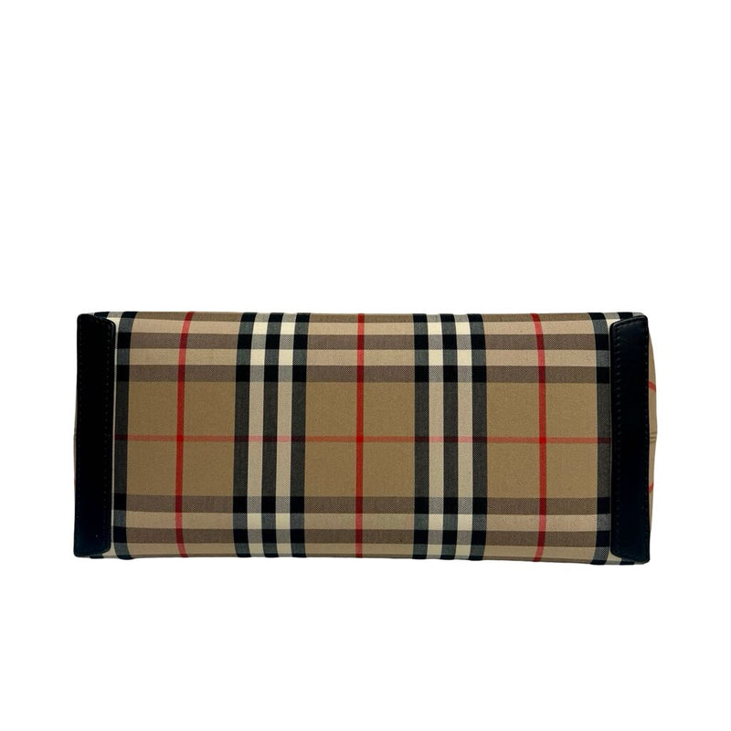 Burberry "Vintage Check Society Top Handle Bag"