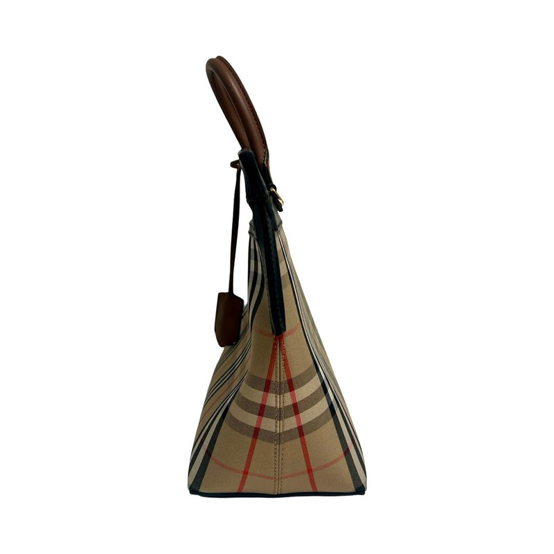 Burberry "Vintage Check Society Top Handle Bag"