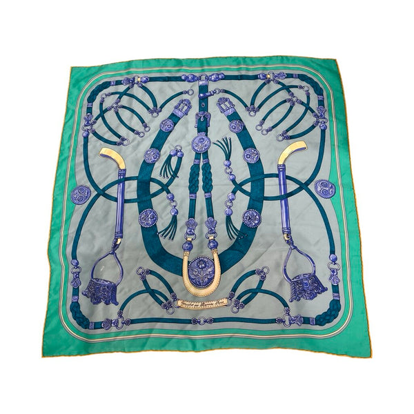 Hermès "Gaucho Par Hermès Paris" Silk Scarf