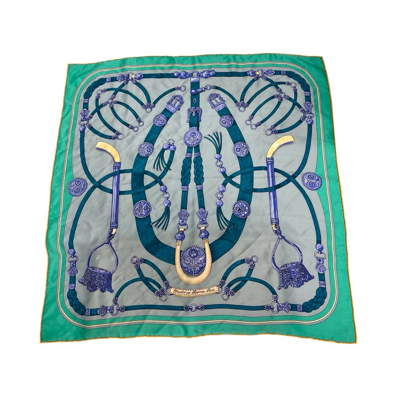 Hermès "Gaucho Par Hermès Paris" Silk Scarf