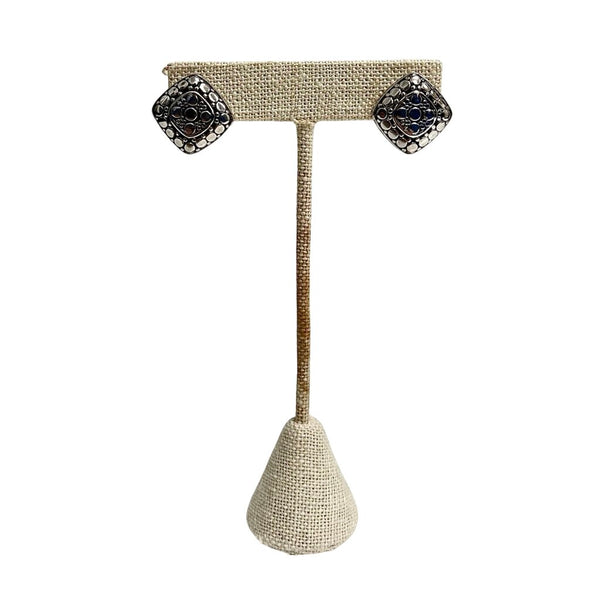 John Hardy Square Dot Stud Earrings