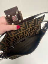 Fendi Vintage "Zucca FF Baguette" Bag