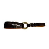 Ralph Lauren Tri-Strap Leather Belt - Size M