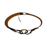 Ralph Lauren Tri-Strap Leather Belt - Size M