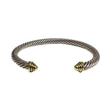 David Yurman Two-Tone "Cable" Bracelet