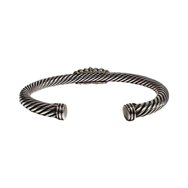 David Yurman Topaz & Rhodolite "Renaissance" Cuff Bracelet