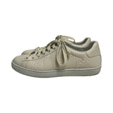 Gucci "Ace GG Embossed Low-Top" Sneakers - Size 37.5