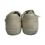Gucci "Ace GG Embossed Low-Top" Sneakers - Size 37.5