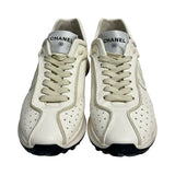 Chanel "Nacut" Leather Sneakers - Size 39
