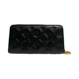 Louis Vuitton Embossed Monogram Matte Leather Wallet