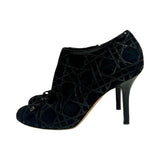 Christian Dior "Cannage" Ankle Booties - Size 39.5