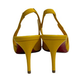 Christian Louboutin "Hot Chick Sling 70" Pumps - Size 37.5