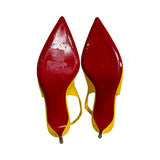 Christian Louboutin "Hot Chick Sling 70" Pumps - Size 37.5