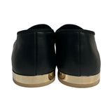 Chanel "Interlocking CC Logo" Loafers - Size 38.5