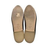 Chanel "Interlocking CC Logo" Loafers - Size 38.5