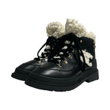Chanel "Interlocking CC Logo Combat" Boots - Size 39