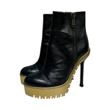 Saint Laurent Platform Ankle Boots - Size 39