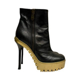 Saint Laurent Platform Ankle Boots - Size 39