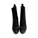 Gucci Leather Platform Chelsea Boots - Size 38