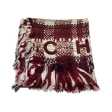 Chanel Tweed Printed Silk Shawl
