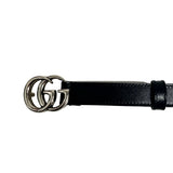 Gucci "GG Marmont Thin" Belt - Size 85/34