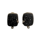 Eve Alfille Grey Druzy Earrings