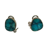 Eve Alfille Blue Druzy Earrings