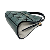 Tory Burch "Lee Radziwill Woven Petite Double Bag"