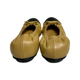 Chanel Patent Cap Toe Ballet Flats - Size 38