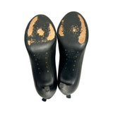 Chanel Camellia Cap Toe Booties - Size 38.5