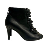 Chanel Camellia Cap Toe Booties - Size 38.5
