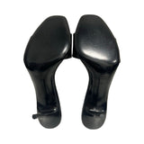 Gucci Vintage Patent Buckle Mules - Size 8