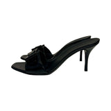 Gucci Vintage Patent Buckle Mules - Size 8