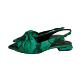 Roberto Cavalli "Le Pettegole" Slingback Flats - Size 41