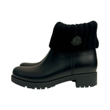 Moncler "Larue Knit Cuff Chelsea Boot" - Size 39