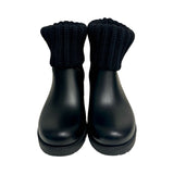 Moncler "Larue Knit Cuff Chelsea Boot" - Size 39