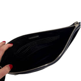 Prada "Saffiano Leather Clutch"