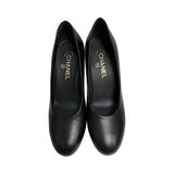 Chanel Leather Pumps - Size 38.5