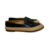Chanel Interlocking CC Logo Espadrilles - Size 37
