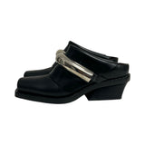 Proenza Schouler Leather Clog Heels - Size 37