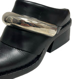 Proenza Schouler Leather Clog Heels - Size 37