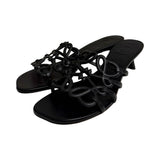 Loewe "Petal Anagram Caged Mule" - Size 37