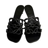 Loewe "Petal Anagram Caged Mule" - Size 37