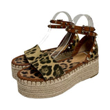 Valentino "Flatform Espadrilles" - Size 36