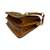 Tod's Raffia T-Logo Shoulder Bag
