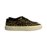 Saint Laurent Leopard-Print Sneakers - Size 38
